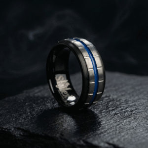 COLORMIX 9MM Tungsten Carbide Wedding Band